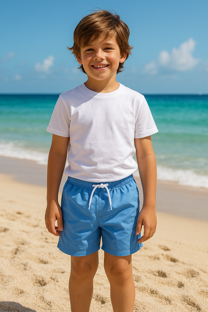 Short de baño niño- NORMAL LISO (NO mágico)
