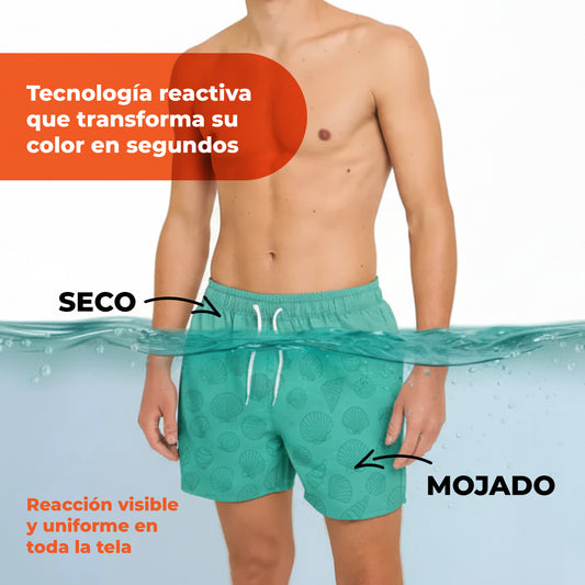 Short Magico ADULTO – De liso a estampado con el agua